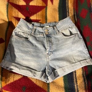 Forever 21 Light Wash Shorts